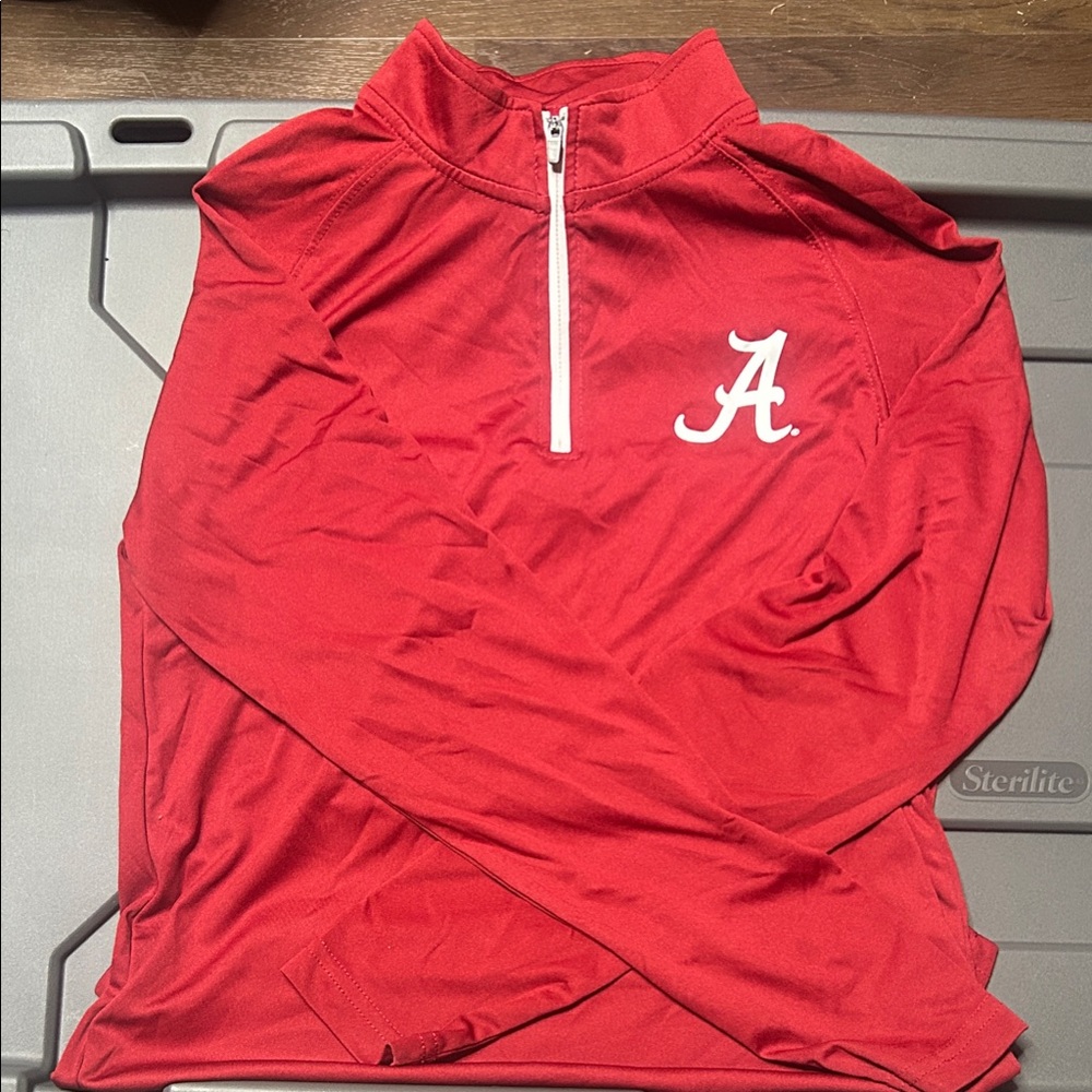 Colosseum Garnet Kids Quarter-Zip Top